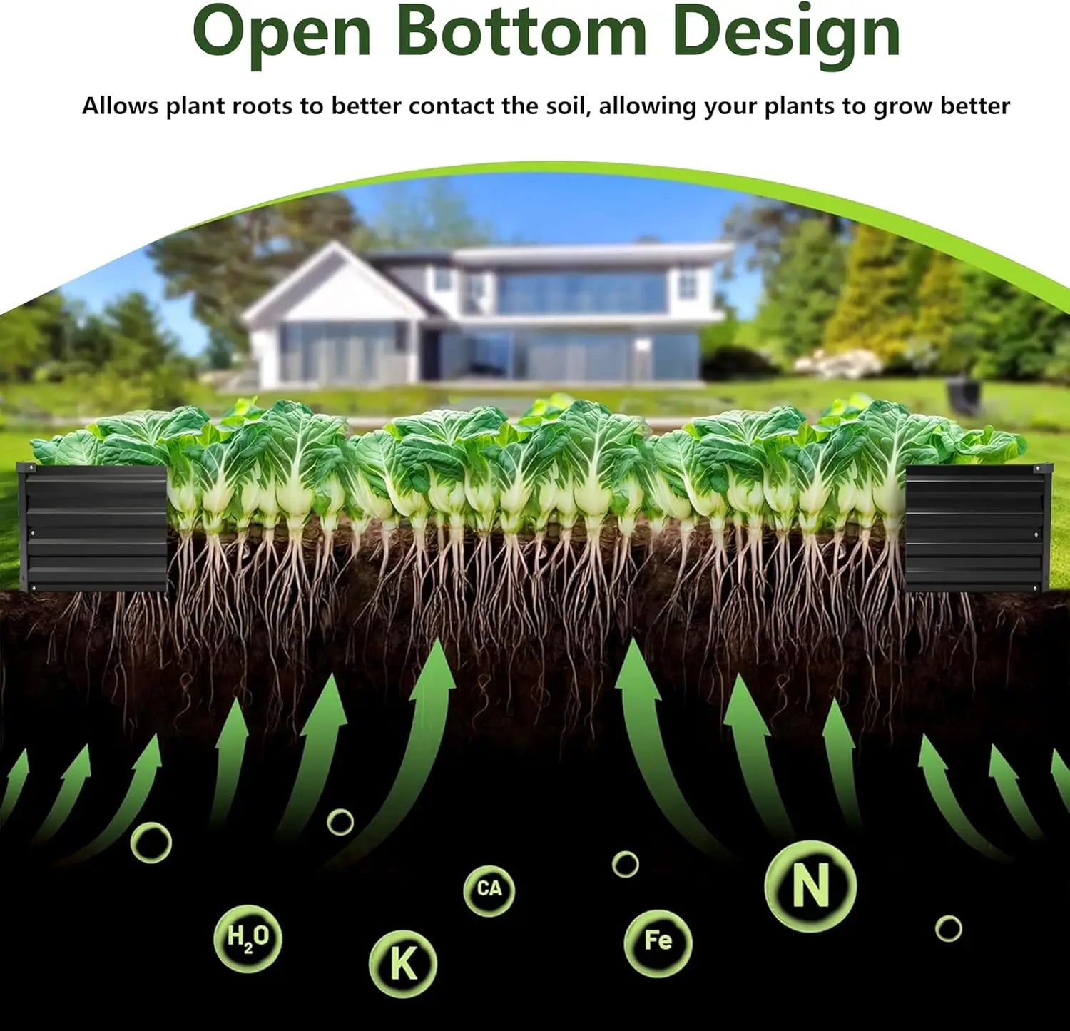 ToughGalv Steel Raised Garden Kit