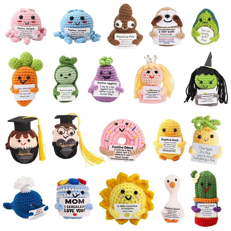 Pocket Positive Energy Crochet Doll