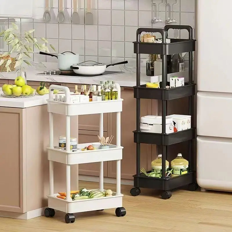 Mobile Rolling Kitchen Storage Trolley
