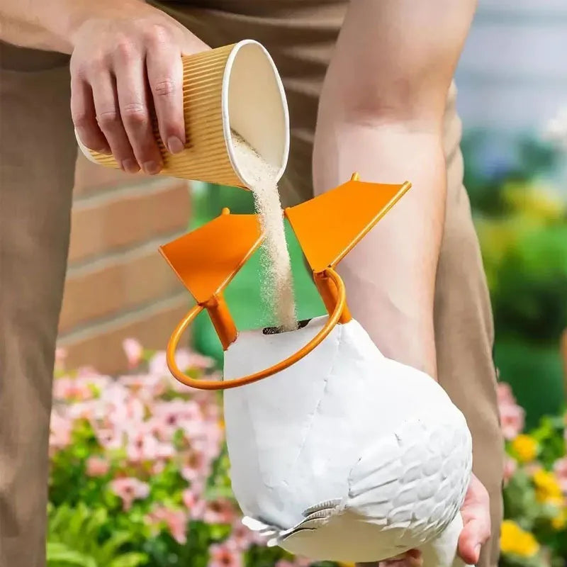 Graceful Garden Goose Ornament