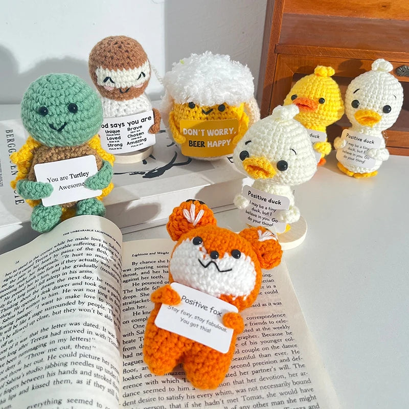 Pocket Positive Energy Crochet Doll