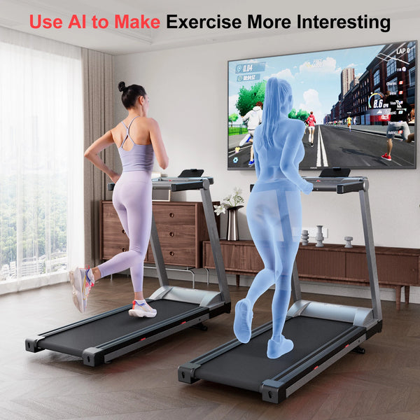 Foldaway Smart Home Fitness Treadmill