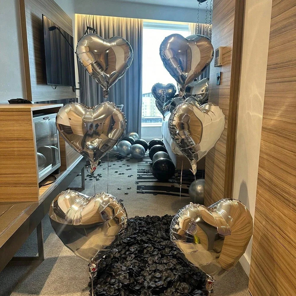 Chrome Party Balloon Kit